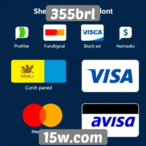 Informações sobre métodos de pagamento no 355brl